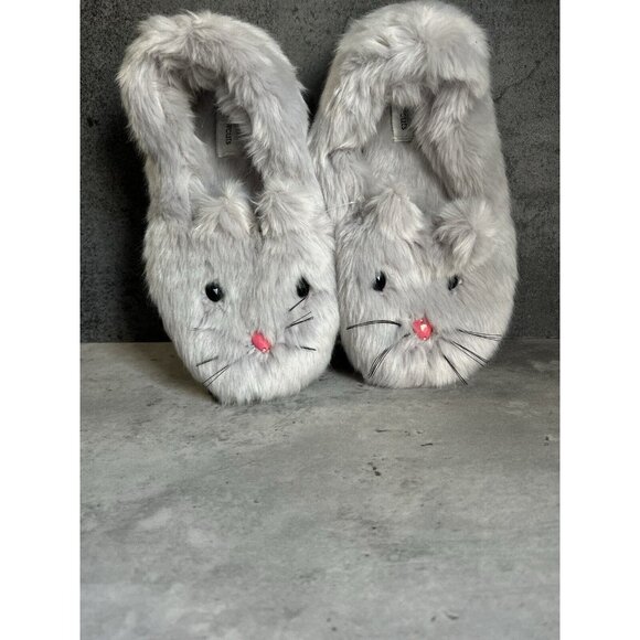 Crewcuts Bunny Slippers Girls Size 4.5 Womens Size 6/6.5 - Picture 7 of 13
